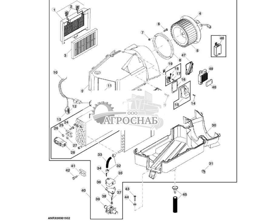 HeaterAir Conditioning Module Assembly (ATC) ( 